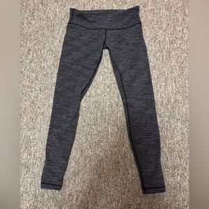 Dark grey lululemon leggings women’s small